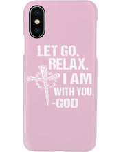 Load image into Gallery viewer, Let You Relax I Am With You Gray Background Phone case