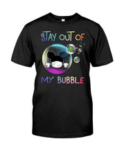 Load image into Gallery viewer, Lovely Phone Case Rainbow Design Stay Out Of My Bubble Gift For Friends Guys Tee