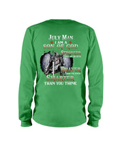 Load image into Gallery viewer, July Man Son Of God Birthday Meaningful Gift For Men Unisex Long Sleeve