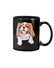 Load image into Gallery viewer, Cavalier King Charles Spaniel In Pocket - Dogs Lovers Gift Mug