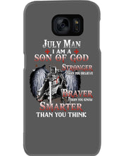 Load image into Gallery viewer, July Man Son Of God Birthday Meaningful Gift For Men Phone case