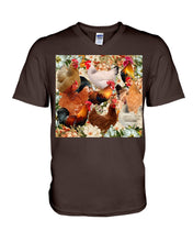 Load image into Gallery viewer, Lovely Phone Case With Flowers Gift For Chicken Lovers Guys V-Neck