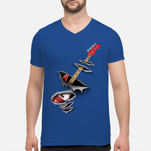 Load image into Gallery viewer, Funny Bass Inside Gift For Music Lovers Guys V-Neck