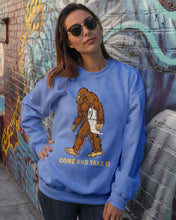 Load image into Gallery viewer, Bigfoot Come And Take It Simple Custom Design Sweatshirt
