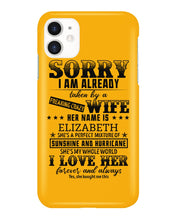 Load image into Gallery viewer, Gift For Husband I Love Here Forever And Always Phone case