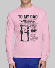 Load image into Gallery viewer, Giving For Dad Let You Know You're Appreciated Custom Design Unisex Long Sleeve