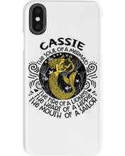Load image into Gallery viewer, Gift For Cassie Girl The Soul Of A Mermaid Phone case