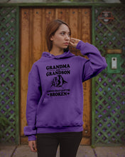 Load image into Gallery viewer, Grandma And Grandson A Bond That Can't Be Broken Custom Design Hoodie