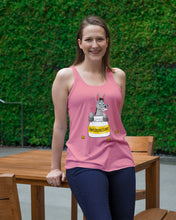 Load image into Gallery viewer, Funny Donkey Anti Depressant Meaning Gift For Women Ladies Flowy Tank