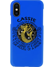 Load image into Gallery viewer, Gift For Cassie Girl The Soul Of A Mermaid Phone case