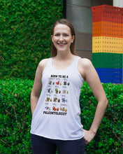 Load image into Gallery viewer, Born To Be Paleontologist Custom Design Gift For Kids Ladies Flowy Tank