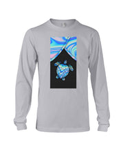 Load image into Gallery viewer, Magical Blue Turtle Pattern Gift For Turtle Lovers Unisex Long Sleeve