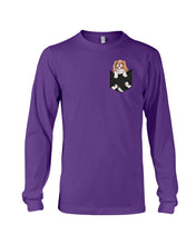 Load image into Gallery viewer, Cavalier King Charles Spaniel In Pocket - Dogs Lovers Gift Unisex Long Sleeve