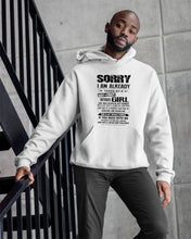 Load image into Gallery viewer, I'm Already Taken By September Sexy And Crazy Girl For Birthday Gift Hoodie