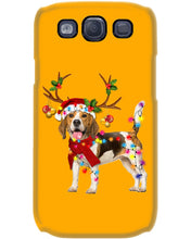 Load image into Gallery viewer, Beagle Gorgeous Reindeer Xmas Lights Gift For Dog Lovers Phone case