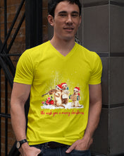 Load image into Gallery viewer, Cats We Wish You A Merry Christmas Gift For Cat Lovers Guys V-Neck