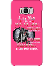 Load image into Gallery viewer, July Man Son Of God Birthday Meaningful Gift For Men Phone case