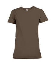 Load image into Gallery viewer, I Am A Lucky Bonus Son Because I'm Raised By A Freaking Awesome Mom Ladies Tee