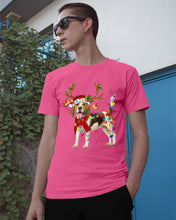 Load image into Gallery viewer, Beagle Gorgeous Reindeer Xmas Lights Gift For Dog Lovers Guys Tee
