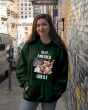 Load image into Gallery viewer, Keep America Great Yorkshire Terrier Gift For Dog Lovers Hoodie