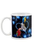 Load image into Gallery viewer, Lovely Phone Case Twinkling Blue Heart Gift For Parrots Lovers Mug