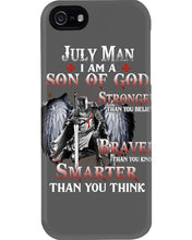 Load image into Gallery viewer, July Man Son Of God Birthday Meaningful Gift For Men Phone case