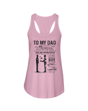 Load image into Gallery viewer, Giving For Dad Let You Know You're Appreciated Custom Design Ladies Flowy Tank