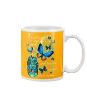 Load image into Gallery viewer, Butterfly Close My Eyes And Hug You Gift For Women Mug