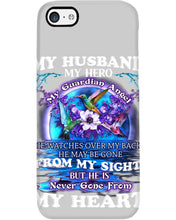 Load image into Gallery viewer, Hummingbird My Husband My Guardian Angel Gift For Angel Husband Phone case