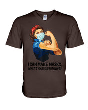 Load image into Gallery viewer, I Can Make It What's Your Superpower Special Custom Design Guys V-Neck