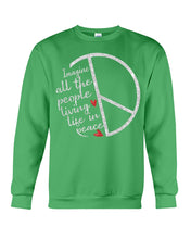 Load image into Gallery viewer, Image All The People Living Life In Peace Custom Design For Friends Sweatshirt