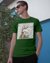 Load image into Gallery viewer, German Shepherd They Walk Beside Us Everyday Special Custom Design Guys Tee