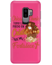 Load image into Gallery viewer, Chica De Junio Todo Lo Puedo En Cristo Que Me Fortalece Phone case
