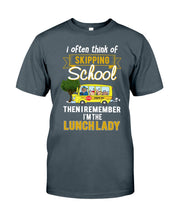 Load image into Gallery viewer, I Often Think Of Skipping School Gift For Kids Guys Tee