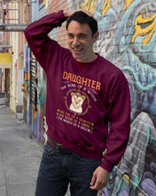 Load image into Gallery viewer, Daughter The Soul Of Witch The Fire Of Lioness Sweatshirt