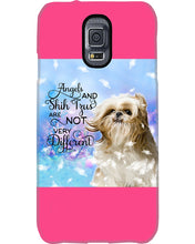 Load image into Gallery viewer, Angels And Shih Tzu Are Not Different Gift For Dog Lovers Phone case