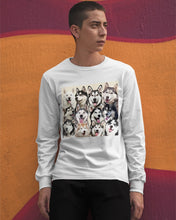 Load image into Gallery viewer, Many Love Husky Siberian On Phone Case Gift For Husky Lovers Unisex Long Sleeve