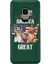 Load image into Gallery viewer, Keep America Great Yorkshire Terrier Gift For Dog Lovers Phone case