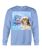 Load image into Gallery viewer, Angels And Shih Tzu Are Not Different Gift For Dog Lovers Sweatshirt