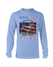 Load image into Gallery viewer, Eagle American Pride Spirit Of America Gift For American People Unisex Long Sleeve