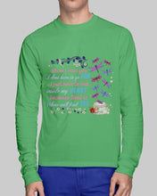Load image into Gallery viewer, Butterflies When I Miss You I Just Have To Look Inside My Heart Gift For Lover Unisex Long Sleeve