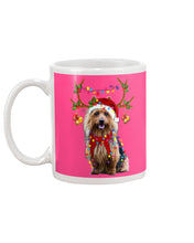 Load image into Gallery viewer, Australian Terrier Gorgeous Reindeer Christmas Gift For Dog Lovers Mug