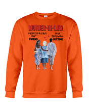 Load image into Gallery viewer, Daughter In Law's Best Friend Son's Best Partner In Crime Gift For Mom In Law Sweatshirt