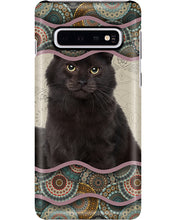 Load image into Gallery viewer, Lovely Phone Case Cute Black Cat Boho Pattern Gift For Cat Lovers Phone case