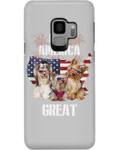 Load image into Gallery viewer, Keep America Great Yorkshire Terrier Gift For Dog Lovers Phone case