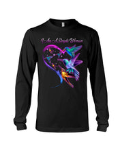 Load image into Gallery viewer, Hummingbirds Heart Shaped I Am A Simple Woman Gift For Mom Unisex Long Sleeve