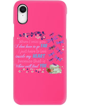 Load image into Gallery viewer, Butterflies When I Miss You I Just Have To Look Inside My Heart Gift For Lover Phone case