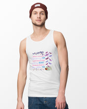 Load image into Gallery viewer, Butterflies When I Miss You I Just Have To Look Inside My Heart Gift For Lover Unisex Tank Top