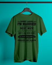 Load image into Gallery viewer, I'm Married To June Freaking Sexy Wife Trending For Birthday Gift Guys Tee