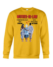 Load image into Gallery viewer, Daughter In Law's Best Friend Son's Best Partner In Crime Gift For Mom In Law Sweatshirt